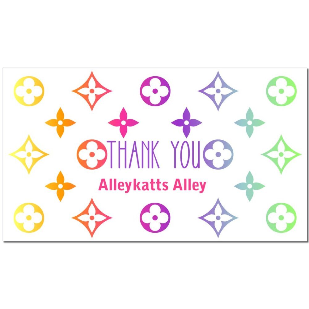 60  Thank You Cards Note Cards @@alleykatt5150